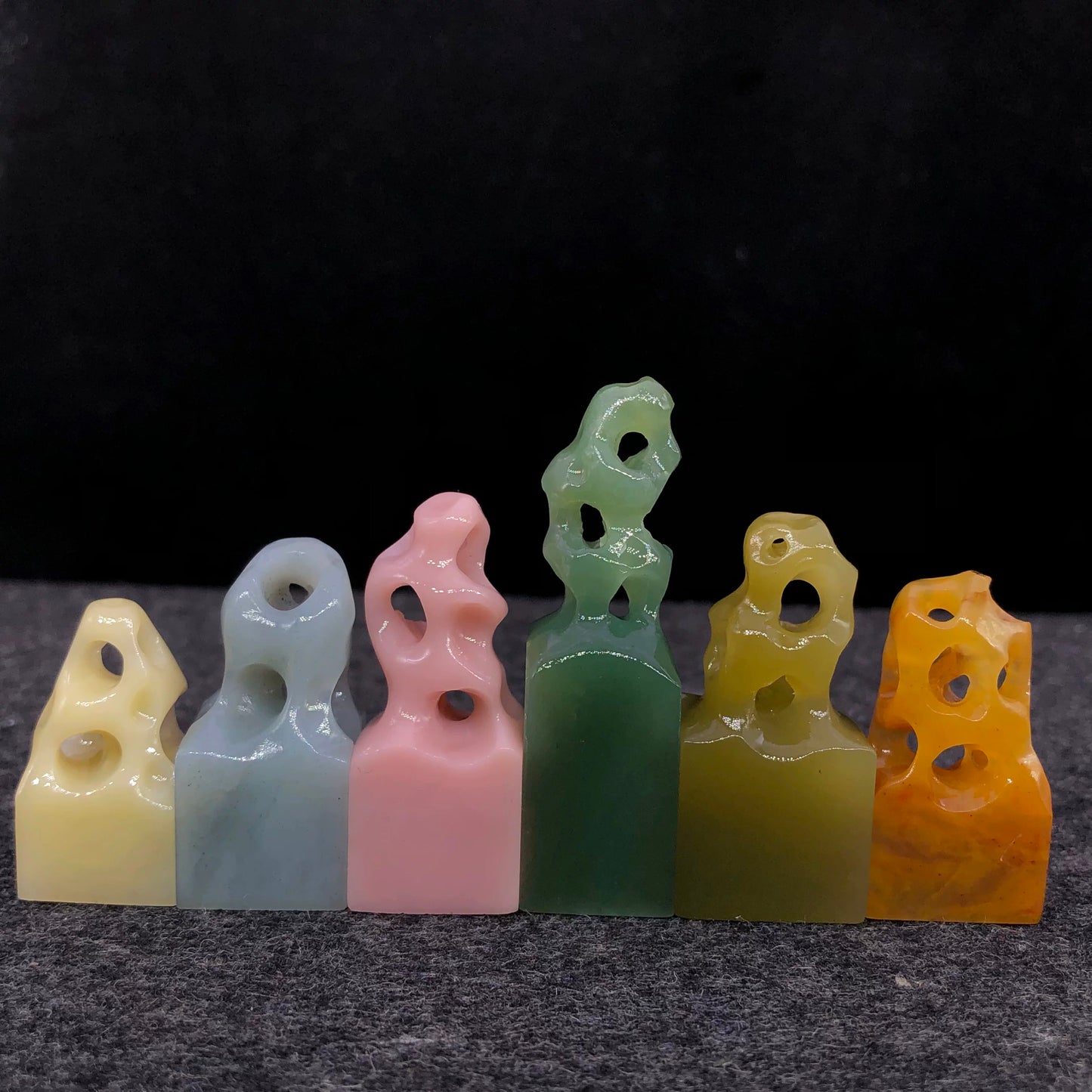 Custom Hand-Carved Jade Seal