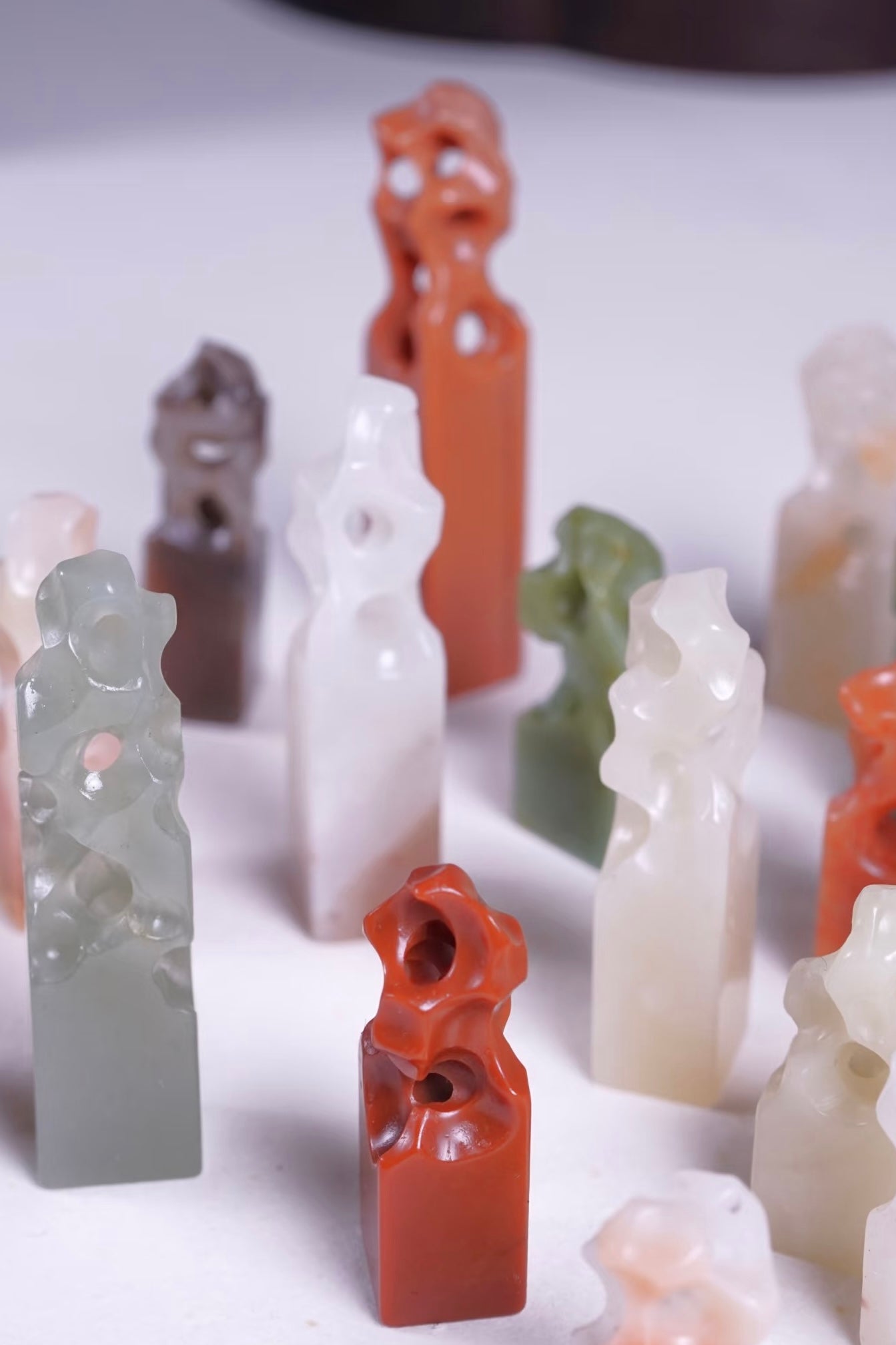 Custom Hand-Carved Jade Seal