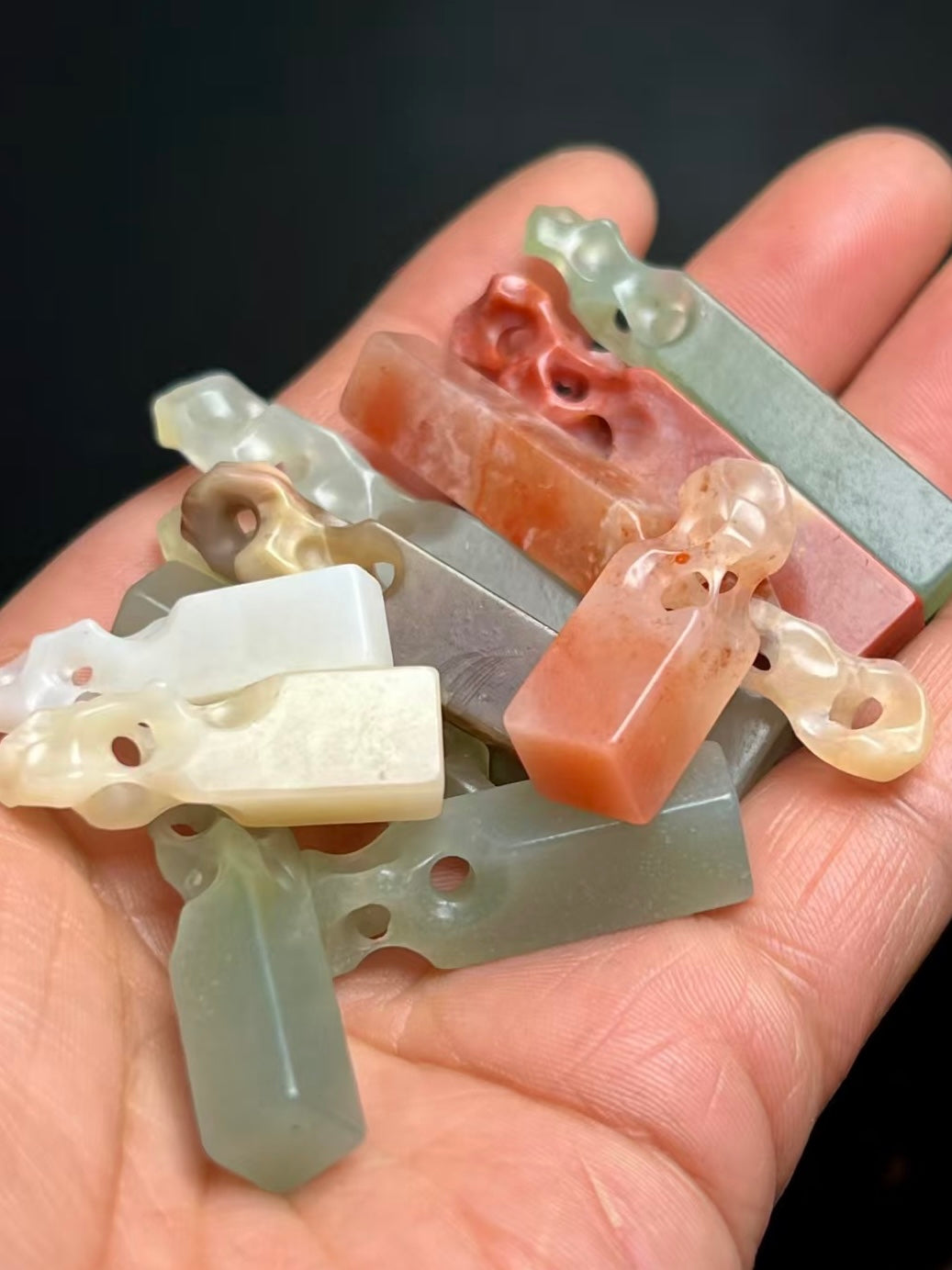 Custom Hand-Carved Jade Seal