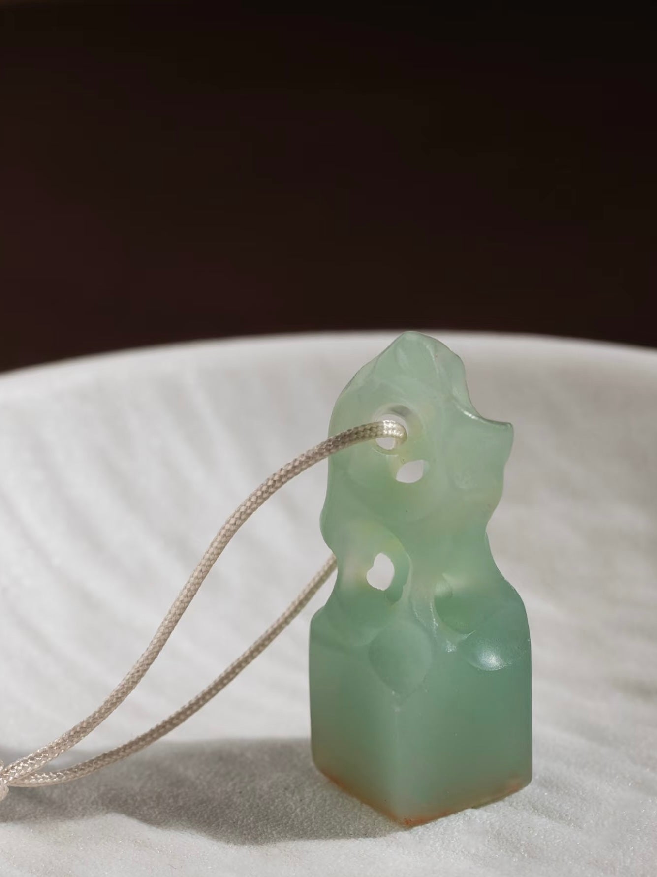 Custom Hand-Carved Jade Seal